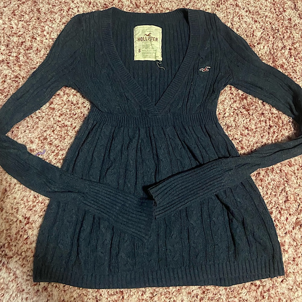 Holister Babydoll Sweater Top